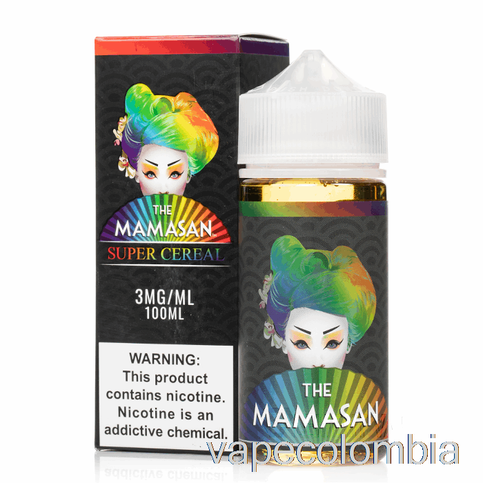 Vape Recargable Super Cereal - El E-líquido Mamasan - 100ml 0mg